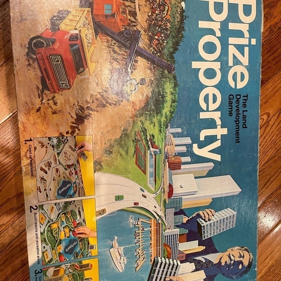 Vintage Prize Property Board Game by Milton Bradley 1974 - Complete - Picture 9 of 15